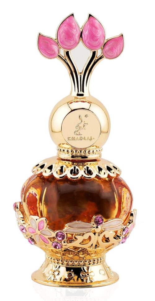 Khadlaj Pink Musk Concentrated Perfume Oil for Women, 20 ml